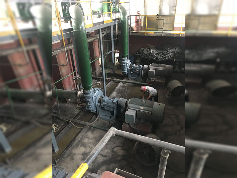 鋼廠使(shi)用現場實例(li)